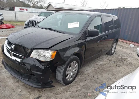 2018 Dodge Grand Caravan Se from USA, damaged, VIN 2C4RDGBG2JR162802